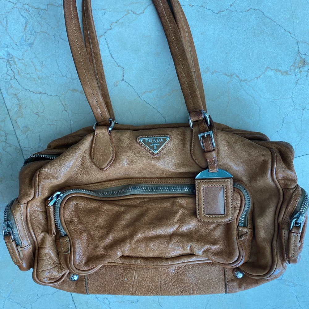 Authentic Prada Handbag medium purse